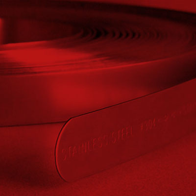 Stainless steel band coil